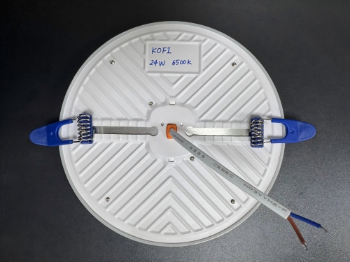 9/24/36 Вт Жақтаусыз DOB панелінің жарығы, үтік+б.б